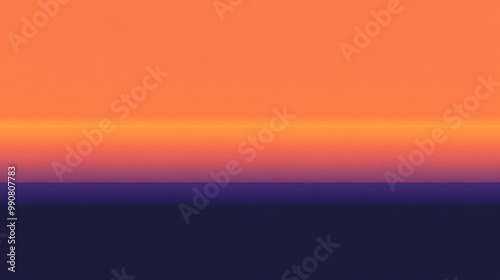 A gradient of colors transitioning from orange to purple, evoking a serene atmosphere.