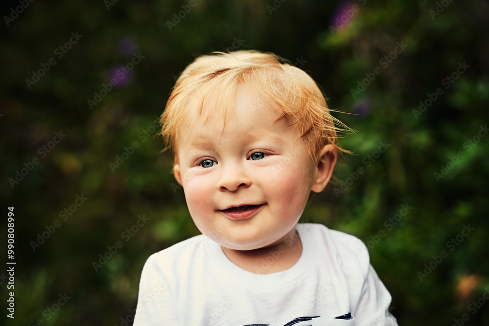 Smile, boy and child thinking outdoor in garden for game, playing and relax on holiday in nature. Park, young toddler and happy kid daydreaming on vacation, adorable and cute in summer on weekend Smile, boy and child thinking outdoor in garden for game, playing and relax on holiday in nature. Park, young toddler and happy kid daydreaming on vacation, adorable and cute in summer on weekend