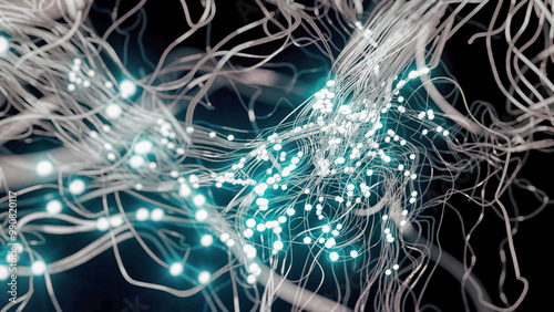 3D Rendering of Neural Connections