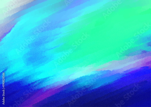 Fluorescent watercolor background (hand-painted feel)