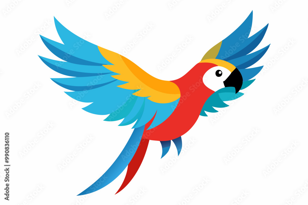  Parrot macaw vector art and illustration