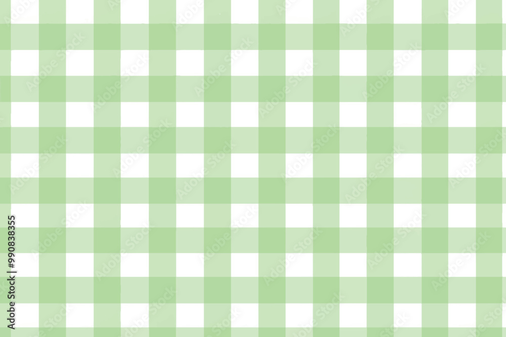 Green checkered pattern background