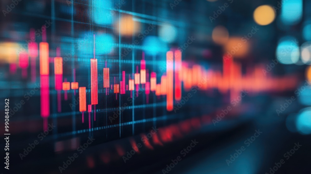 Stock Market Chart: Financial Growth and Business Plan Stock Market Chart: Financial Growth and Business Plan