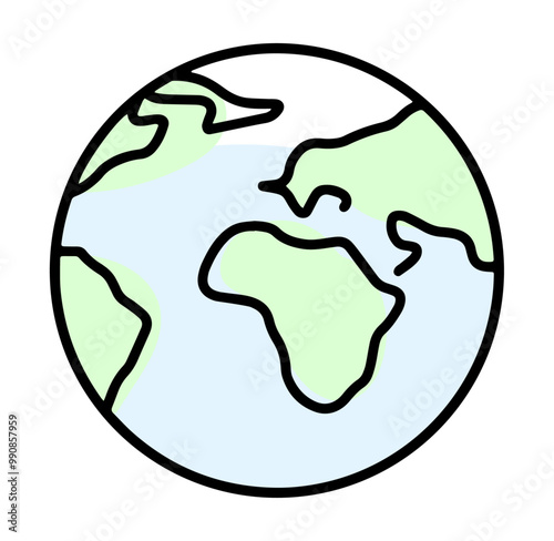 Planeta ziemia grafika 