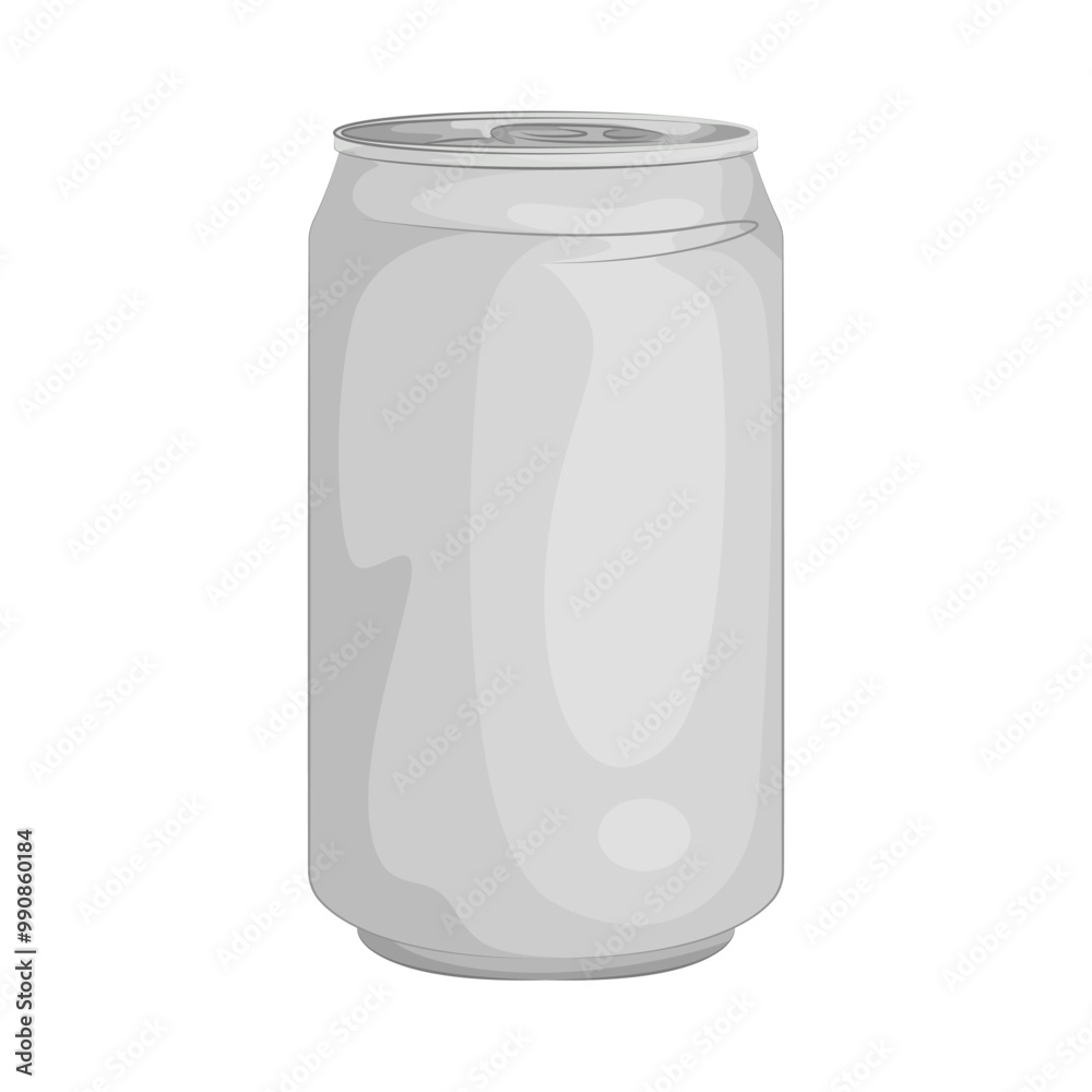 Illustration of soda can Illustration of soda can