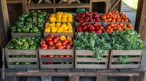 Community-Supported Agriculture (CSA): Customers subscribe to a CSA program, receiving weekly or bi-weekly boxes of fresh vegetables sourced directly from local farms, delivered to a central pickup lo