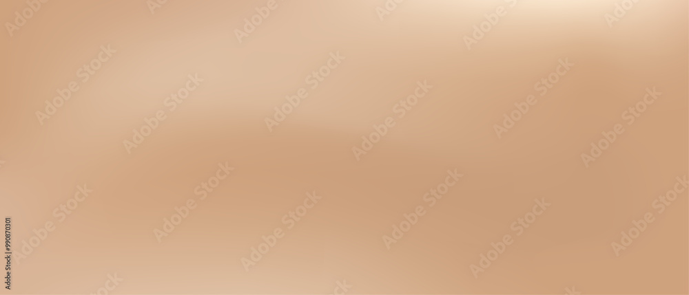 Obraz premium Nude gradient wallpaper. Aesthetic blurry background in pastel beige colors. Vector illustration