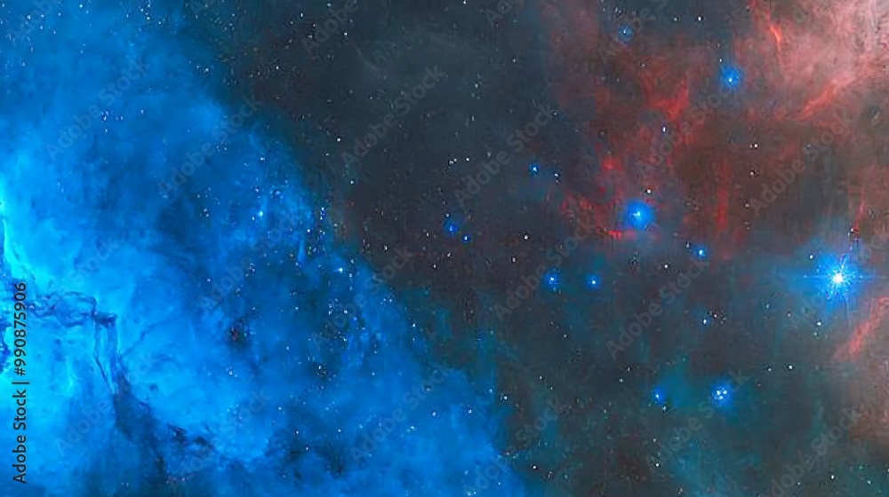Fototapeta premium Space Galaxy Night Sky With Cosmic Clouds ,Universe science astronomy. Illustration Background