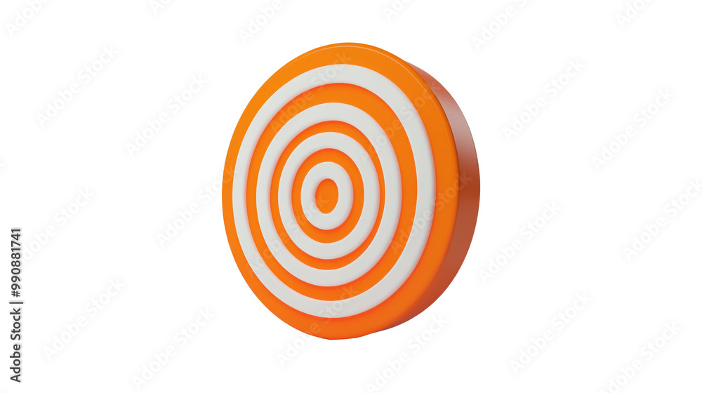 target on a transparent background for a shooting gallery game