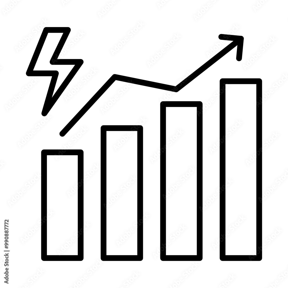 Energy Consumption line icon Energy Consumption line icon