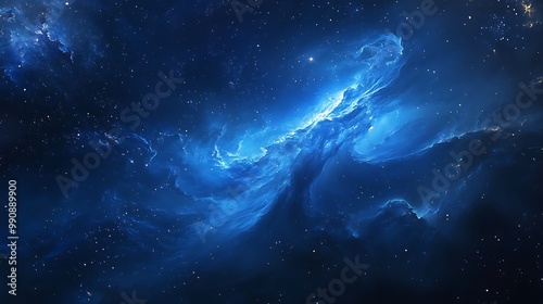 Space Galaxy Night Sky With Cosmic Clouds ,Universe science astronomy. Illustration Background