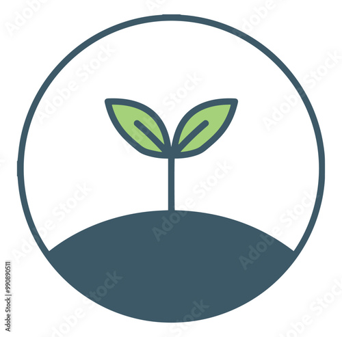 Sadzonka symbol ekologii