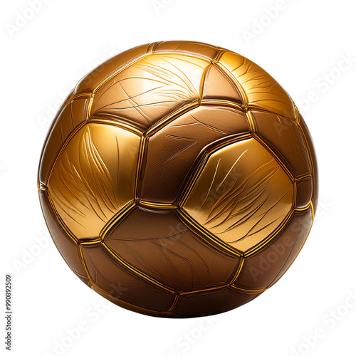 golden soccer ball