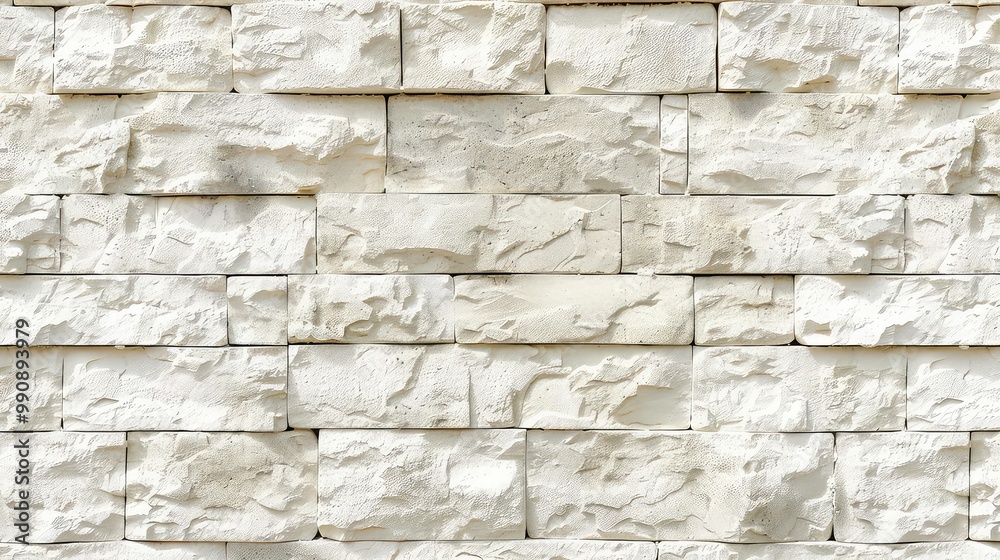A close-up view of a white brick wall with an embossed texture, creating a textured and abstract surface. A close-up view of a white brick wall with an embossed texture, creating a textured and abstract surface.