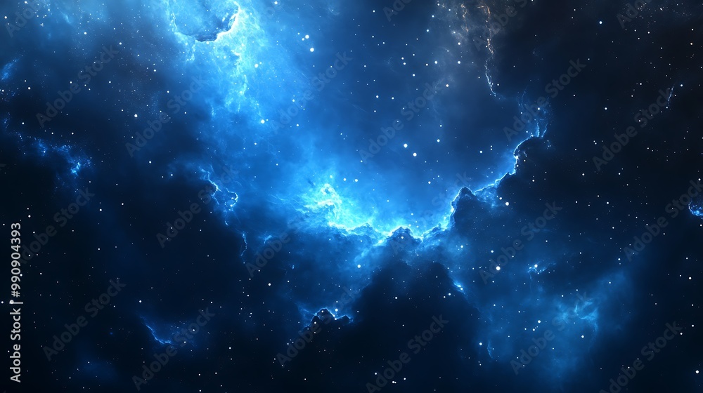 Fototapeta premium Space Galaxy Night Sky With Cosmic Clouds ,Universe science astronomy. Illustration Background