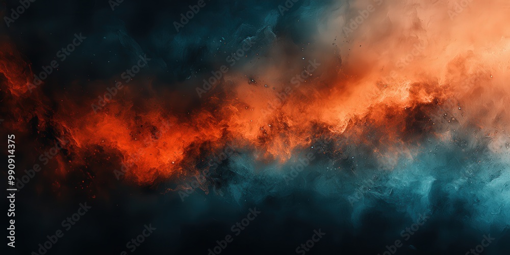 Dark Orange and Blue Abstract Background Image Dark Orange and Blue Abstract Background Image