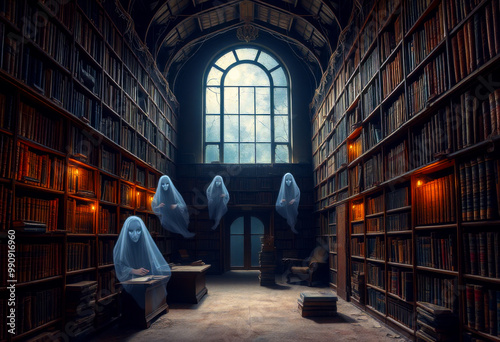 Haunted Library photo