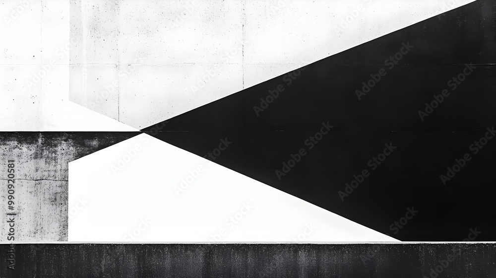 Minimalist Geometric Black and White Abstract Design with Striking Visual Contrast Bold overlapping shapes create a captivating and contemporary composition Minimalist Geometric Black and White Abstract Design with Striking Visual Contrast Bold overlapping shapes create a captivating and contemporary composition
