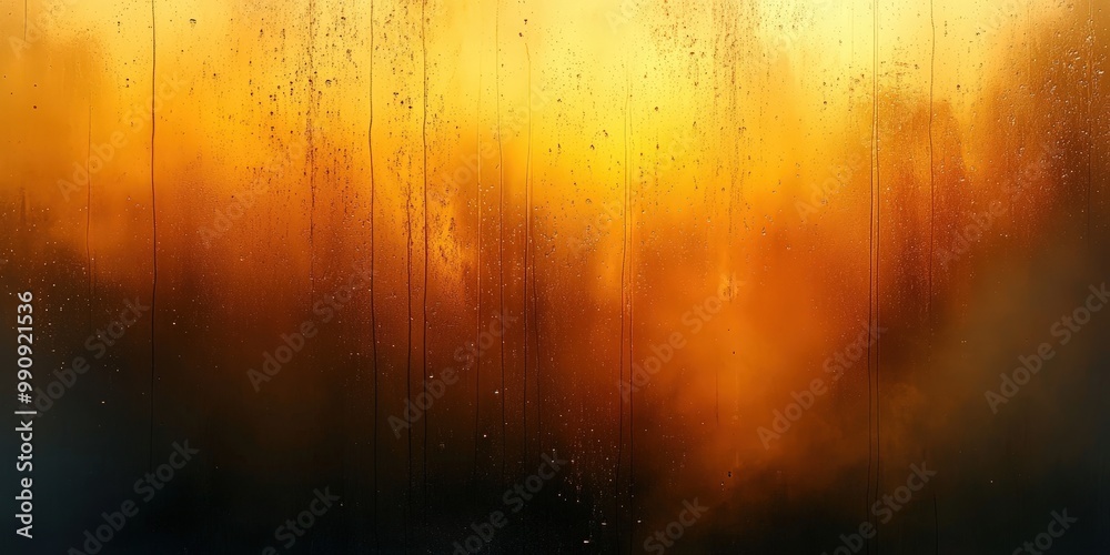 Beautiful Abstract Background with Rain and Fog Effects Beautiful Abstract Background with Rain and Fog Effects