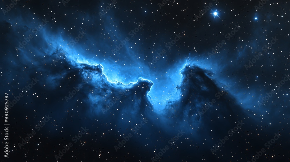 Fototapeta premium Stunning Collection of Cosmic Nebulas and Star-Filled Galaxy Backgrounds – Beautiful Night Sky and Deep Space Wonders in Vivid Colors for Creative Projects