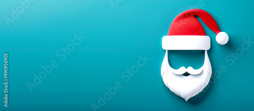 Weihnachtsmann Symbol, Textfreiraum 