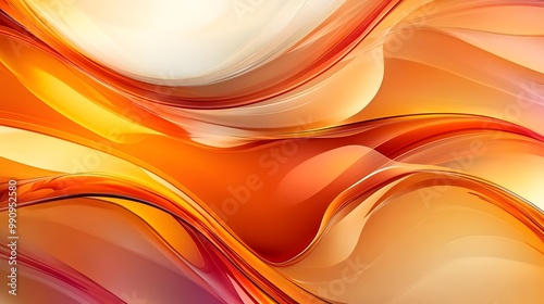 2D abstract background with wavy, liquid-like forms in warm earth tones, high-quality, sharp graphics