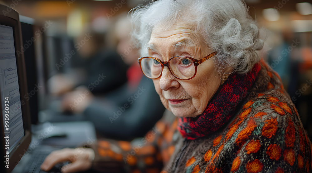 Elderly Individuals Learning Computer Skills in an Elderly Care Facility
Elderly Individuals Learning Computer Skills in an Elderly Care Facility