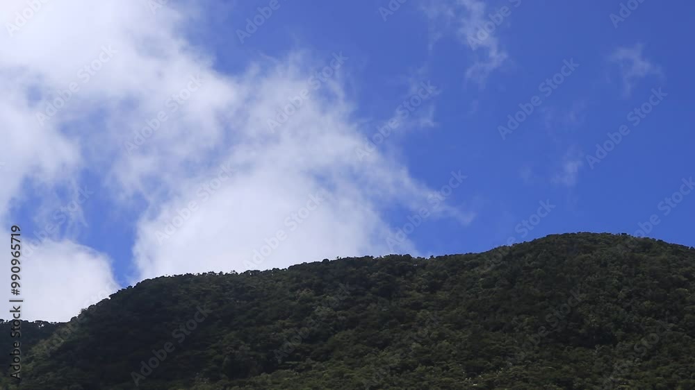 movement of clouds over the mountain movement of clouds over the mountain
