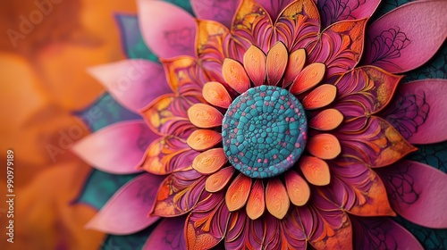 a colorful design with the colors of the rainbow