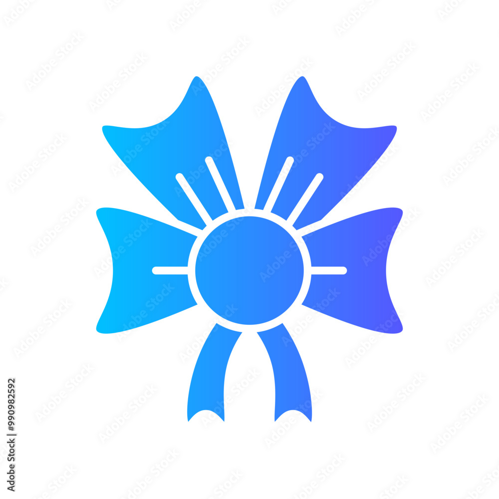 ribbon gradient icon ribbon gradient icon