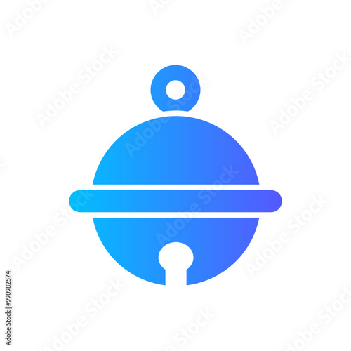 jingle bell gradient icon