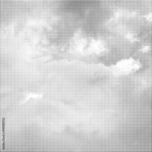 Vector Halftone Pattern. Set of Dots. Dotted Texture on White Background. Overlay Grunge Template. Distress Linear Design. Fade Monochrome Points. Pop Art Backdrop.