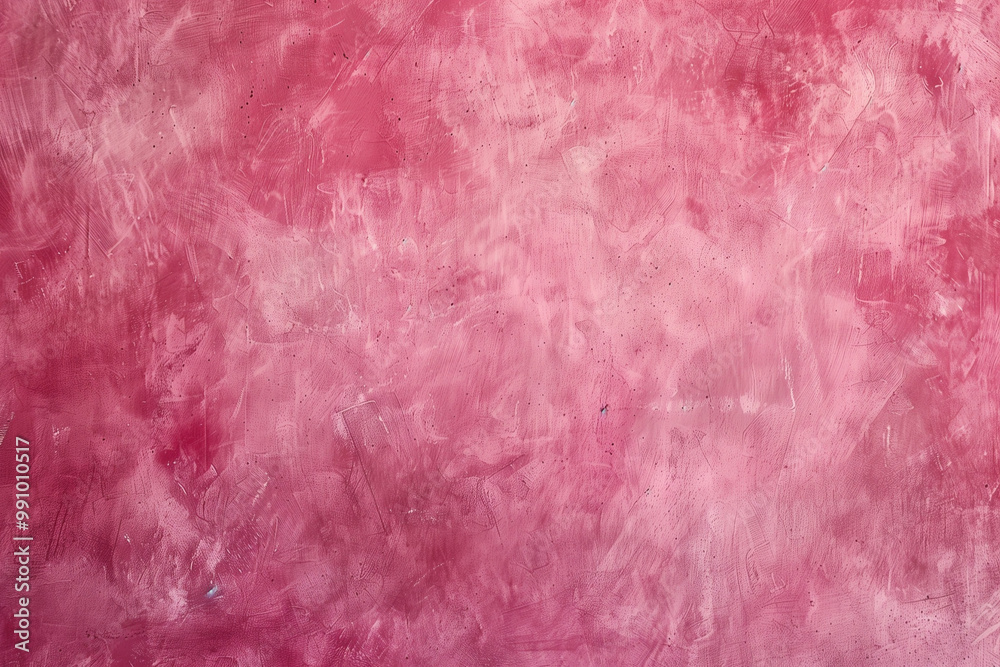 Obraz premium Rich pink textured background with a soft, faded effect. This abstract design features subtle smudging and a painterly aesthetic, ideal for adding depth and warmth to creative projects.
