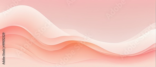 Abstract Pink Wave Background