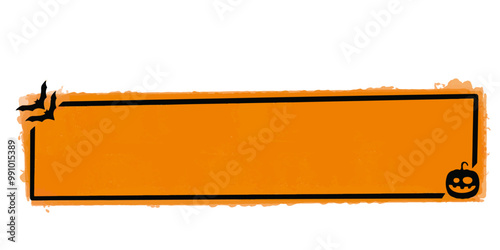 quote box frame halloween 