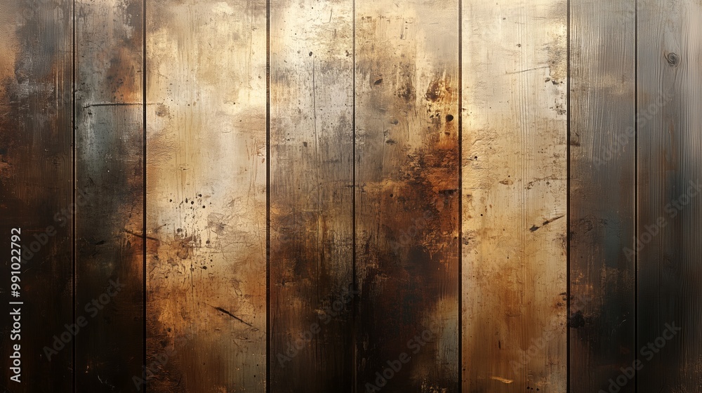 Rustic Wooden Texture with Weathered Surface Rustic Wooden Texture with Weathered Surface