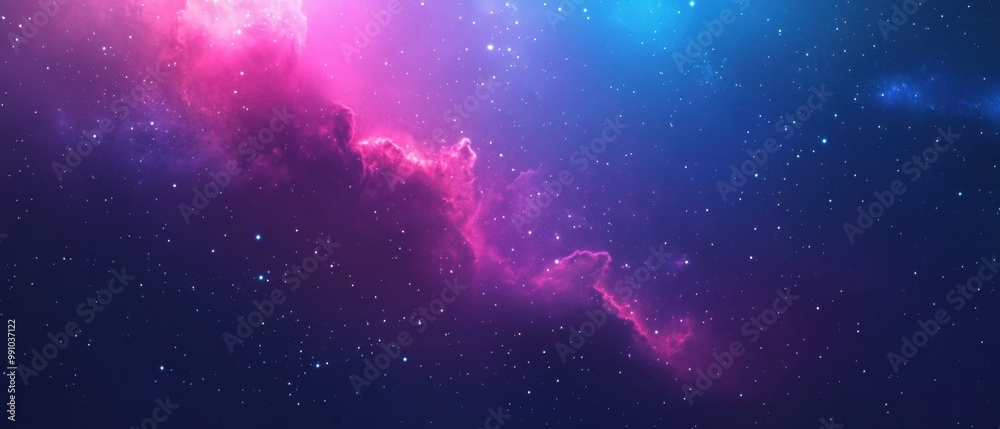 Vibrant Starscape Design in Space Theme Vibrant Starscape Design in Space Theme