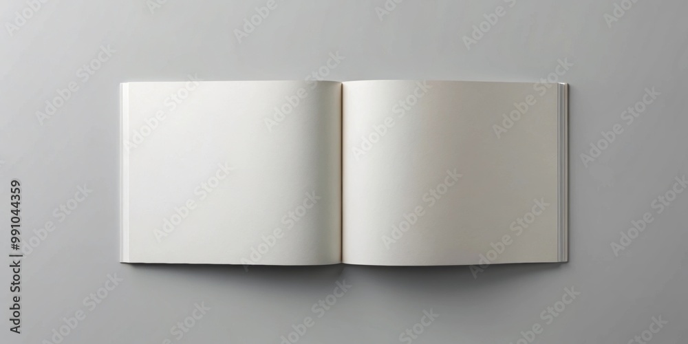 Blank catalog mock up with a sleek and modern design , template, blank, mock up, catalog, brochure, magazine, book Blank catalog mock up with a sleek and modern design , template, blank, mock up, catalog, brochure, magazine, book