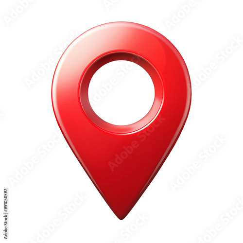 Free Download Location Marker Icon on Transparent PNG Background - GFXLoad