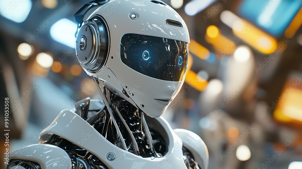 Robotics, automation integration, daily coexistence between robots and humans. Robotics, automation integration, daily coexistence between robots and humans.