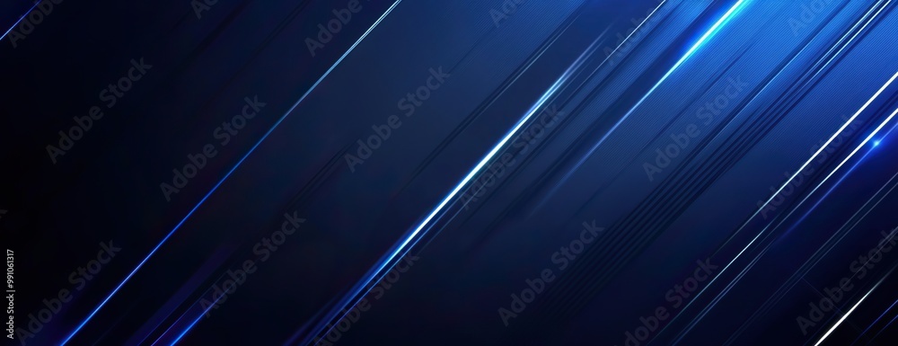 Abstract Blue Diagonal Lines Glowing Background Abstract Blue Diagonal Lines Glowing Background