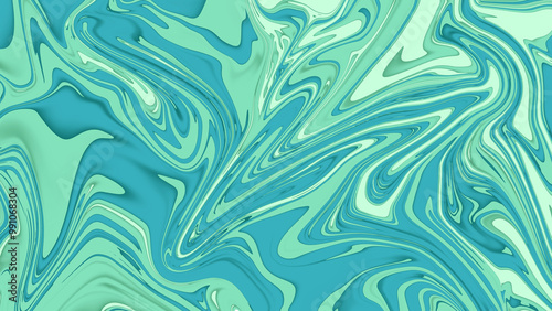 Colorful marble liquid effect background template