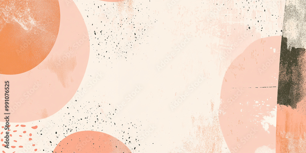 Fototapeta premium Abstract textured background in beige and pastel colors