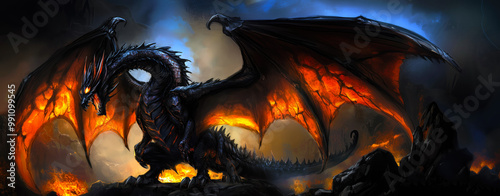 large black gragon