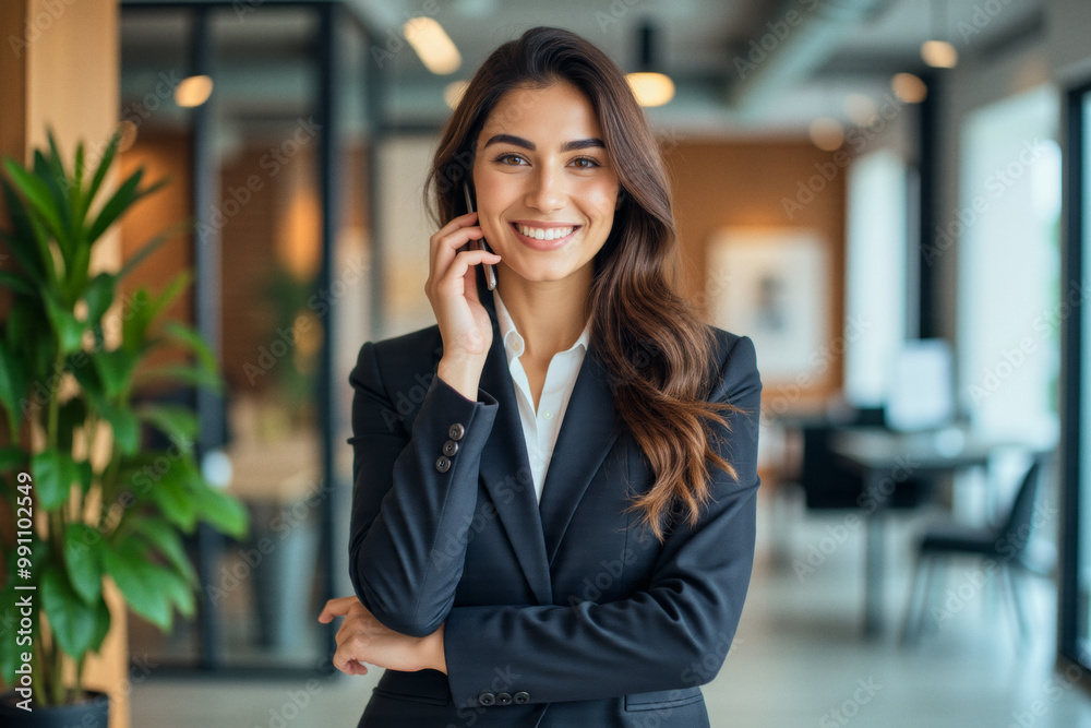 A portrait headshot photo of a friendly professional CEO executive business worker A portrait headshot photo of a friendly professional CEO executive business worker