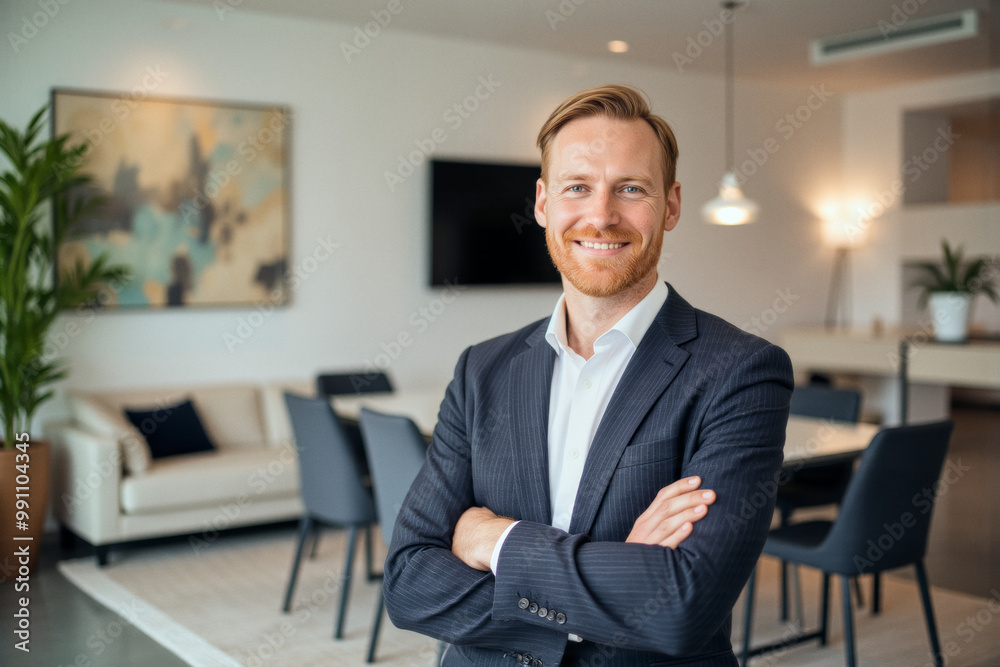 A portrait headshot photo of a friendly professional CEO executive business worker A portrait headshot photo of a friendly professional CEO executive business worker
