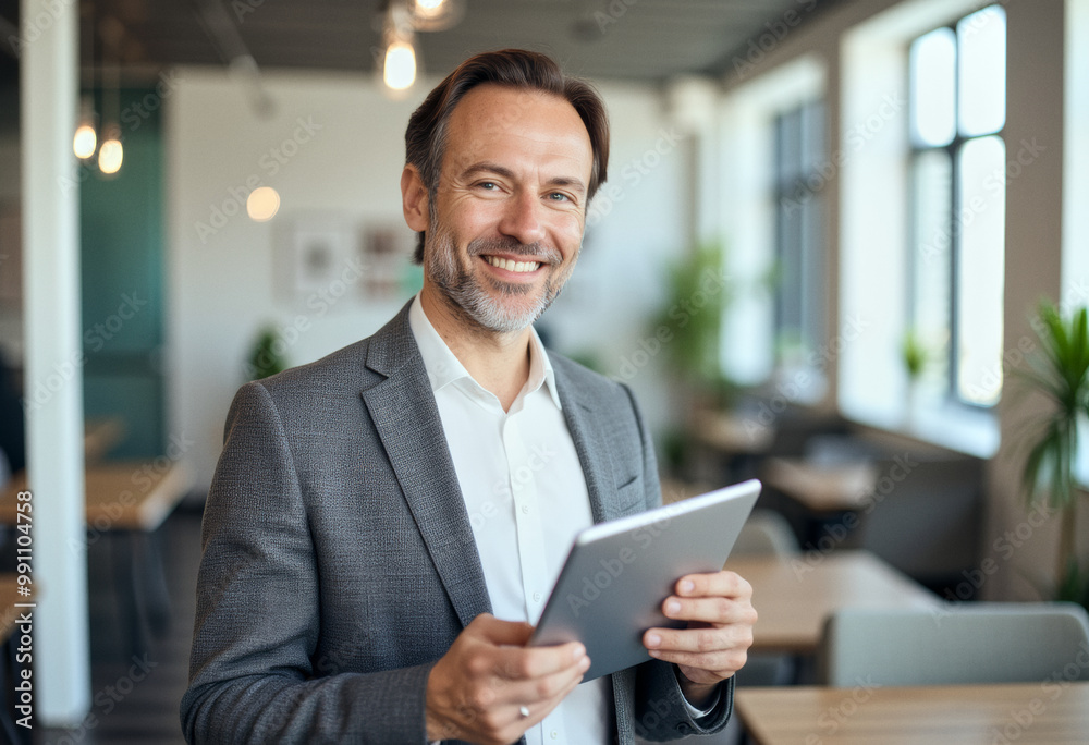 A portrait headshot photo of a friendly professional CEO executive business worker A portrait headshot photo of a friendly professional CEO executive business worker