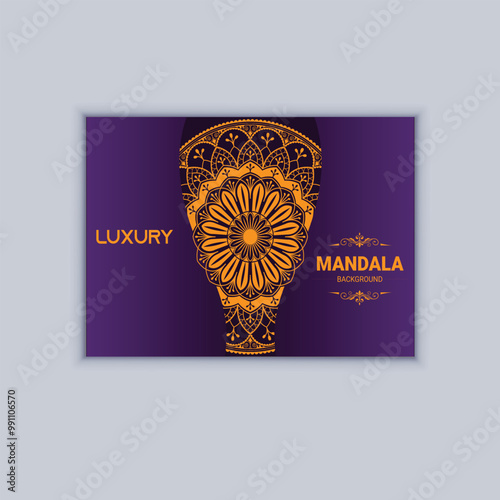 mandala design social media muckup