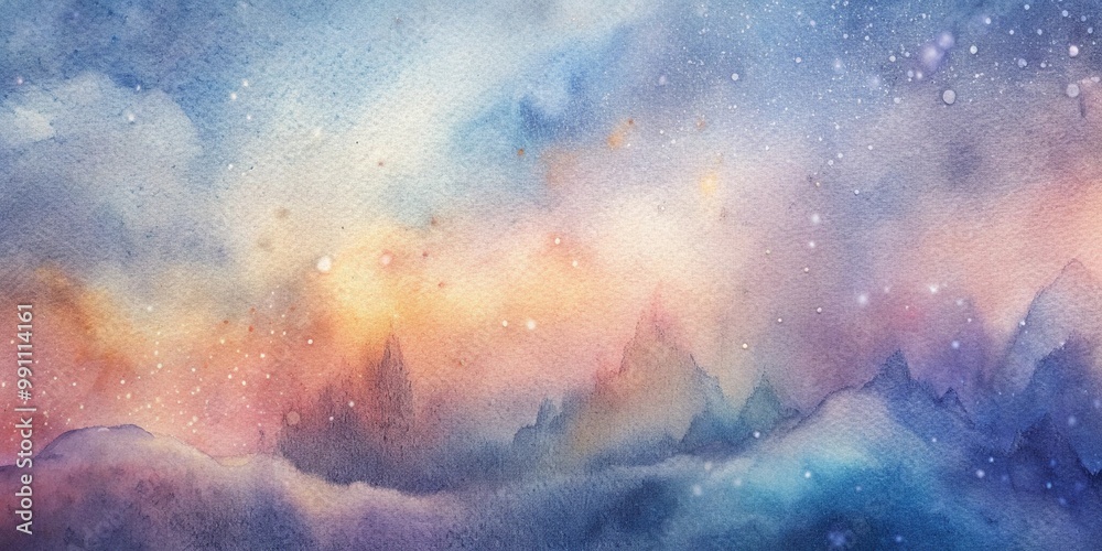 A dreamy mountain landscape banner with soft pastel colors, featuring blue and pink tones, misty peaks, and a grainy watercolor texture.
A dreamy mountain landscape banner with soft pastel colors, featuring blue and pink tones, misty peaks, and a grainy watercolor texture.