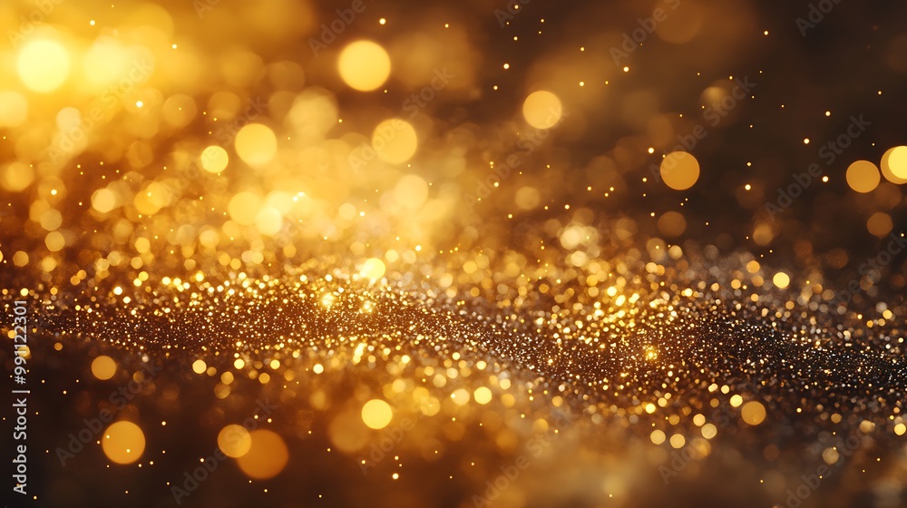 Luxurious warm glittery gold texture with rich shiny sparkles background Luxurious warm glittery gold texture with rich shiny sparkles background